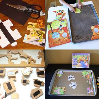 Magnetic puzzles for toddlers & preschoolers
