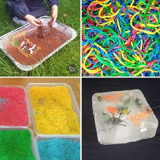 7 Sensory play ideas for toddlers & preschoolers