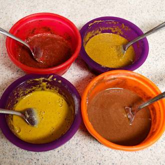 Make your own spice paints