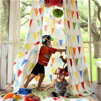 5 easy play tunnel games for toddlers
