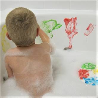 DIY Bath Paints for Kids: Nontoxic DIY Bathtub Paint (Make in 5