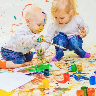 Preschoolers and Art