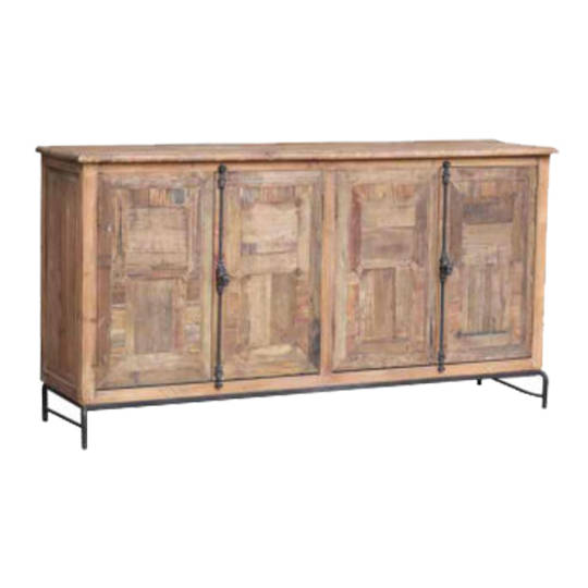 4 Door Sideboard Old Pine and Elm
