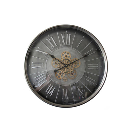 Black Gear Clock
