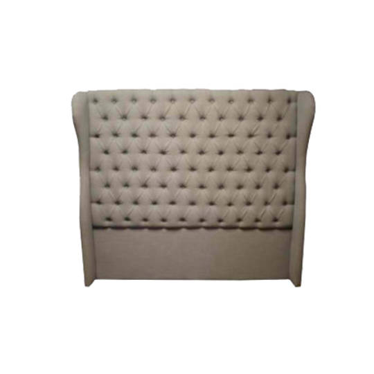 Cambridge Bed Head Queen Grey Linen