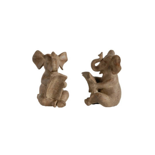 Elephant Bookends Set of 2
