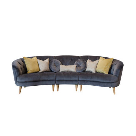 Jean Maxi XL Sofa - Plush Asphalt
