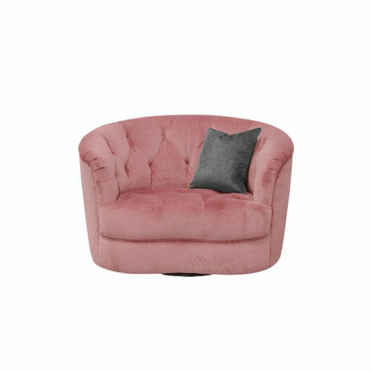 Jean Twister Chair Plush Velvet