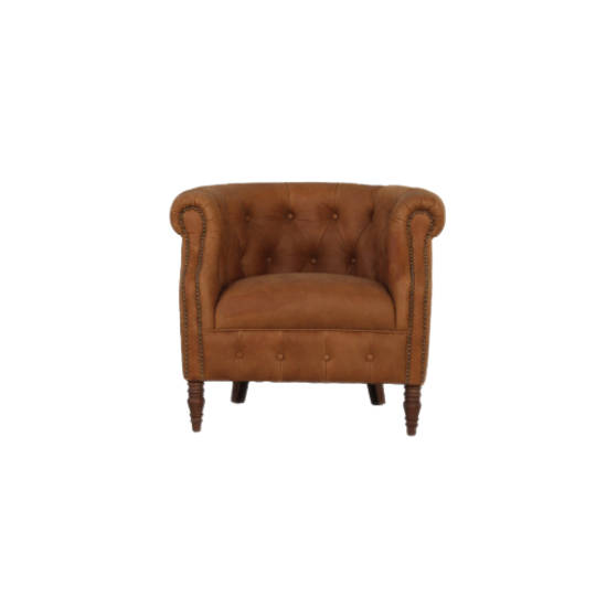 A&J Jude Chair Leather - Tan
