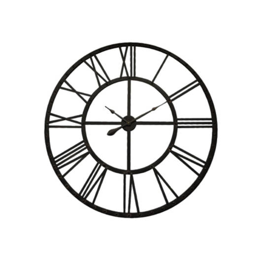 Latticework Iron Clock