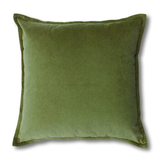 Mira Leaf Velvet Cushion