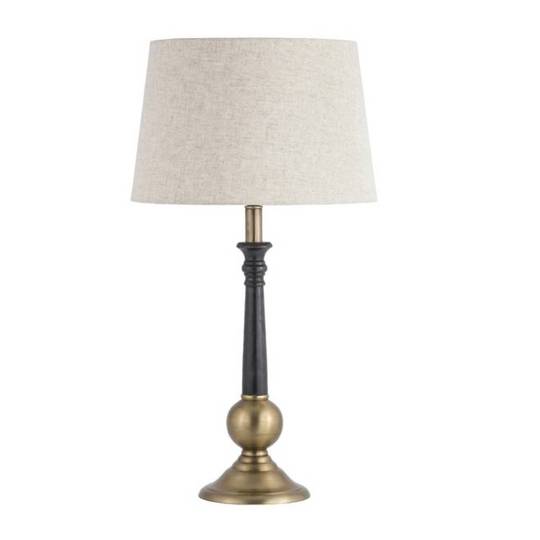 Table Lamp Brass Antique Gold