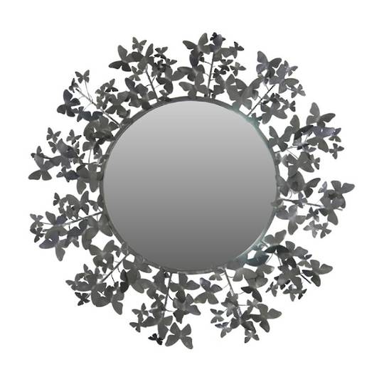 Butterfly Mirror Metal 80cm