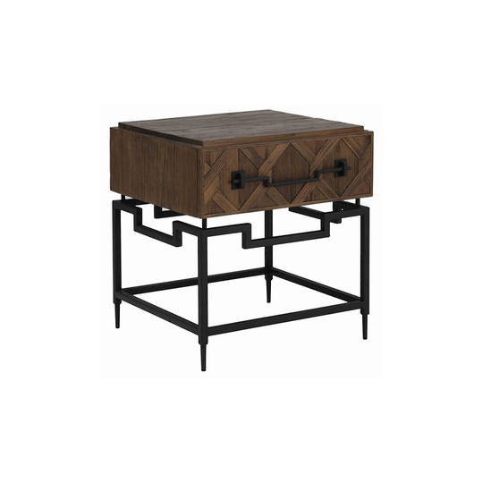 Reclaimed Fir 1 Draw Side Table