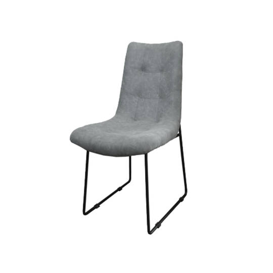 Roma Dining Chair Fabric Grey