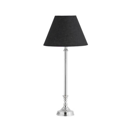 Tiffany Table Lamp with Black Shade