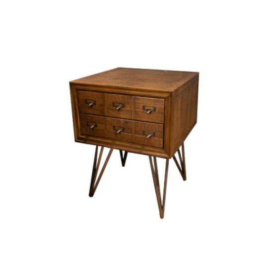 Pharmacy Reclaimed FIR Side Table