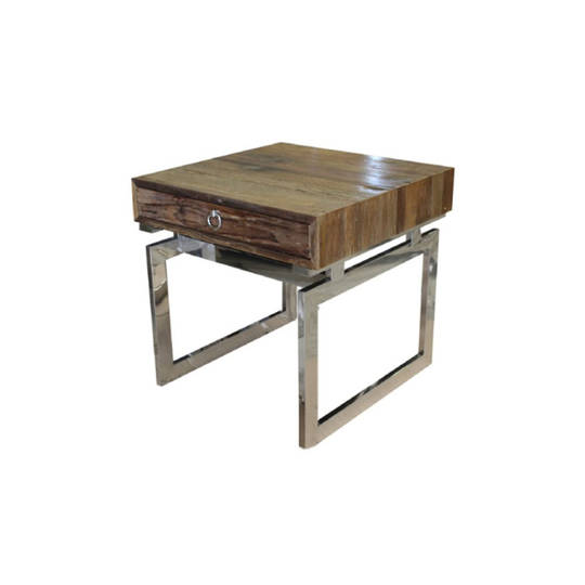 Pioneer Side Table Reclaimed Elm