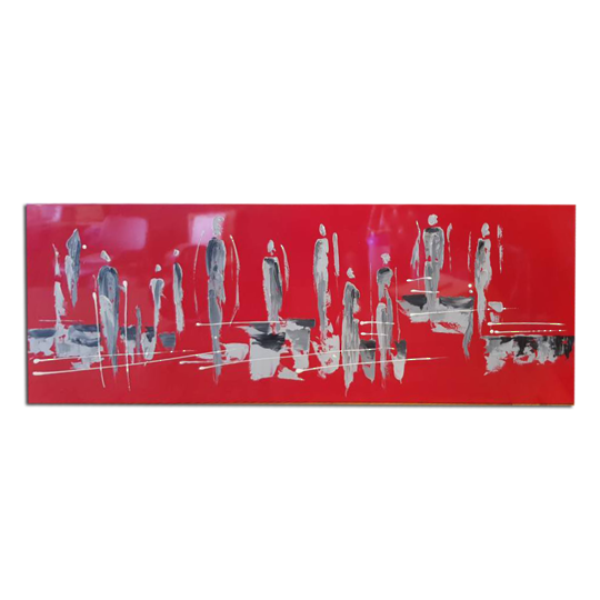 Red Multimedia Artwork - Wall Art