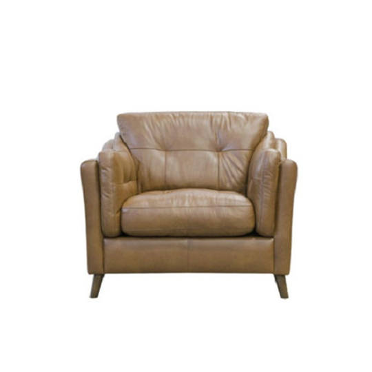 Saddler Chair Leather Brown