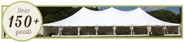 Marquee Hire 150plus guests