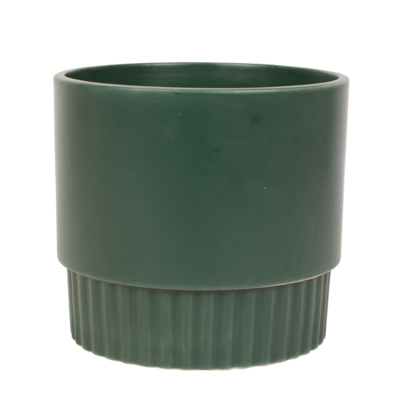 Klara 15cm Forest Green Ceramic Pot
