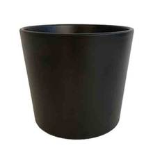 Millie 15cm Black Matte Ceramic Pot