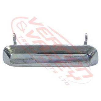 DOOR HANDLE - L/H=R/H - OUTER - CHROME - MAZDA T3500/T4000/T4100 1984-89 WE
