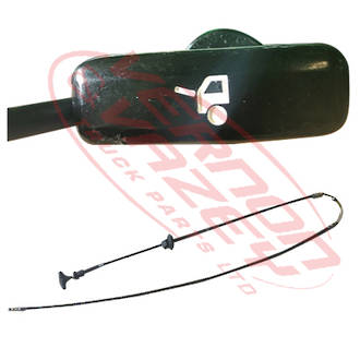 FRONT BONNET RELEASE CABLE - MITSUBISHI FIGHTER 2006-
