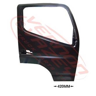 FRONT DOOR SHELL - R/H - W/ARM HOLE - W/CAB - MITSUBISHI CANTER FE7/FE8 2005-