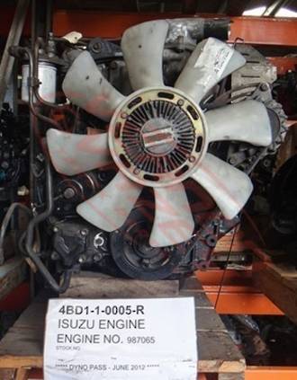 ISUZU ENGINE 4BD1 - EARLY/LATE/TURBO - Price on enquiry