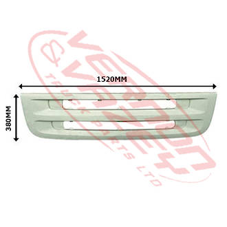 GRILLE PANEL - LOWER (FITS BETWEEN HEADLAMPS) - 1520x380mm - SCANIA R TRUCK - 2003-