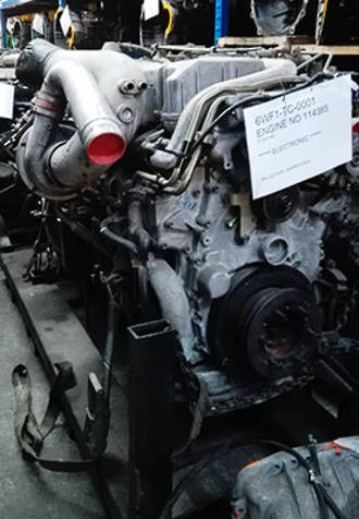 ISUZU ENGINE 6WF1-TC - 370PS/1750 RPM - ** INFORMATION PART **