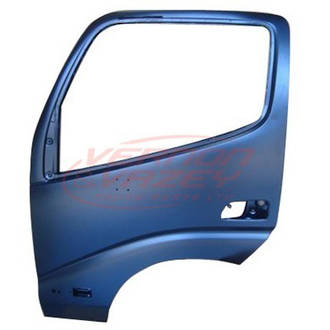 FRONT DOOR SHELL - L/H - W/MIRROR AND REFLECTOR AND LAMP HOLE - TOYOTA DYNA XZU320 2000-
