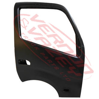 FRONT DOOR SHELL - R/H - WITH MIRROR & SIDE LAMP HOLE - WIDE - TOYOTA DYNA/HINO DUTRO 2011-