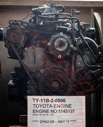 TOYOTA ENGINE 11B - EARLY /LATE - Price on enquiry