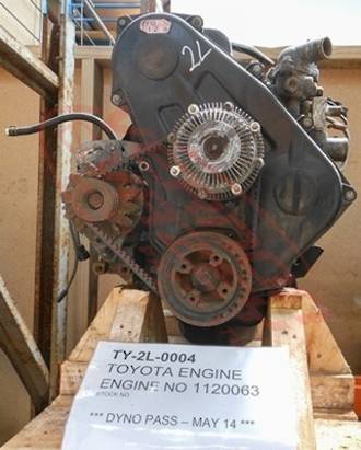 TOYOTA ENGINE 2L - EARLY - Price on enquiry