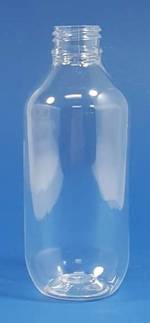 200ml Clear PET Round Bottle T/TEL