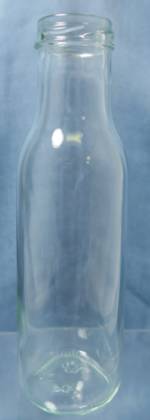 250ml Flint Glass Round Sauce Bottle