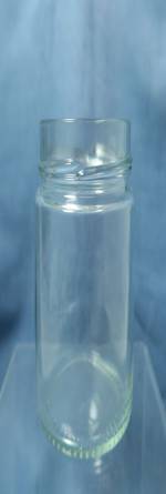 325ml Flint Glass Round Deep Twist Jar