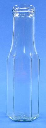 250ml Flint Hexagon Sauce Bottle