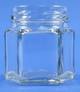 45ml Flint Hexagonal Twist Jar