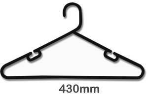 Quality NZ Made Plastic Boutique Clothes Hanger - 305G