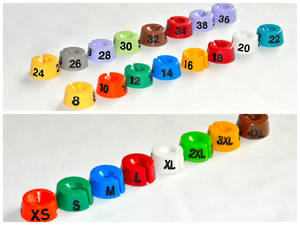 Round Size Markers (25) - Call or E Mail to order