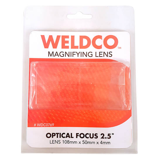 Weldco Magnifying Lens - 2.5 DEGREE