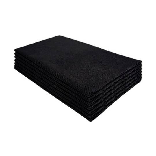 Black Microfibre Towel ( Pack of 7)