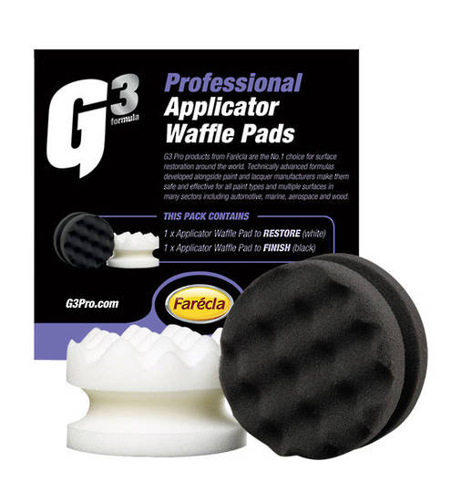 Farecla G3 Professional Applicator Waffle Pads Pack of 2