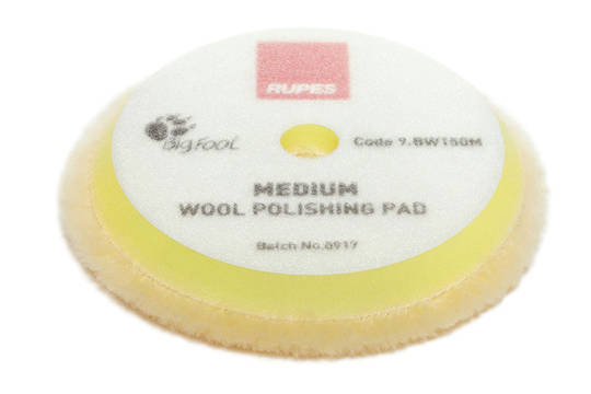 Rupes BigFoot 130/145 mm Wool Polishing Pad Medium