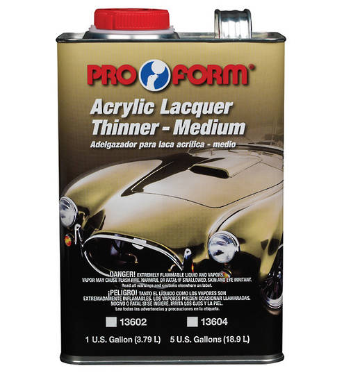 Pro Form Acrylic Lacquer Thinner 3.79L