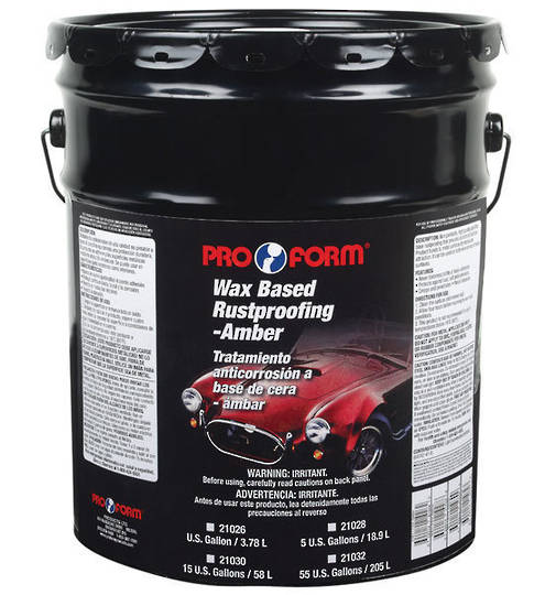 Pro Form Wax Based Permanent Rustproofing 18.9L